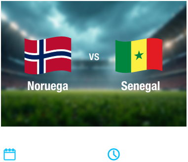 Partido 23 - Noruega vs Senegal
